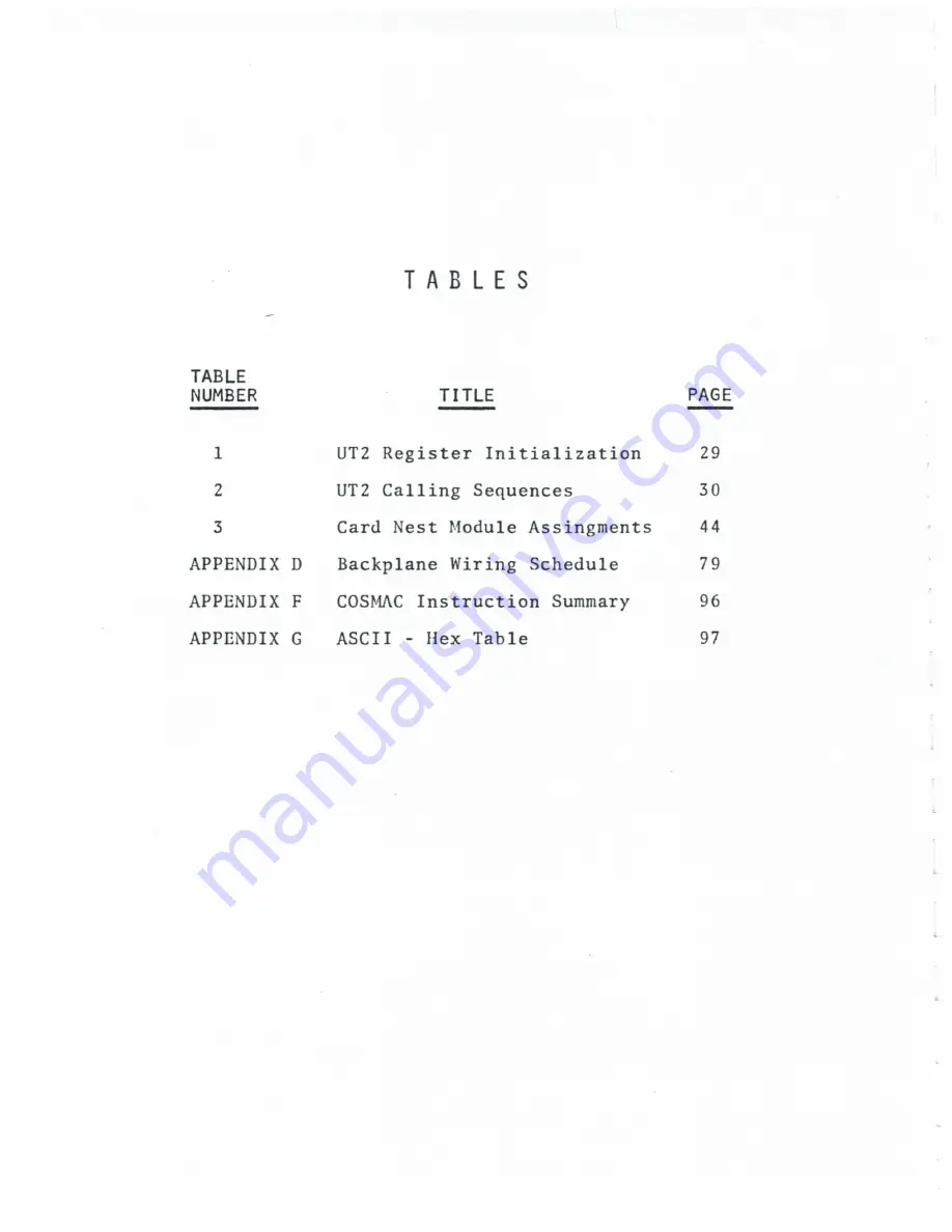 RCA COSMAC Operator'S Manual Download Page 6