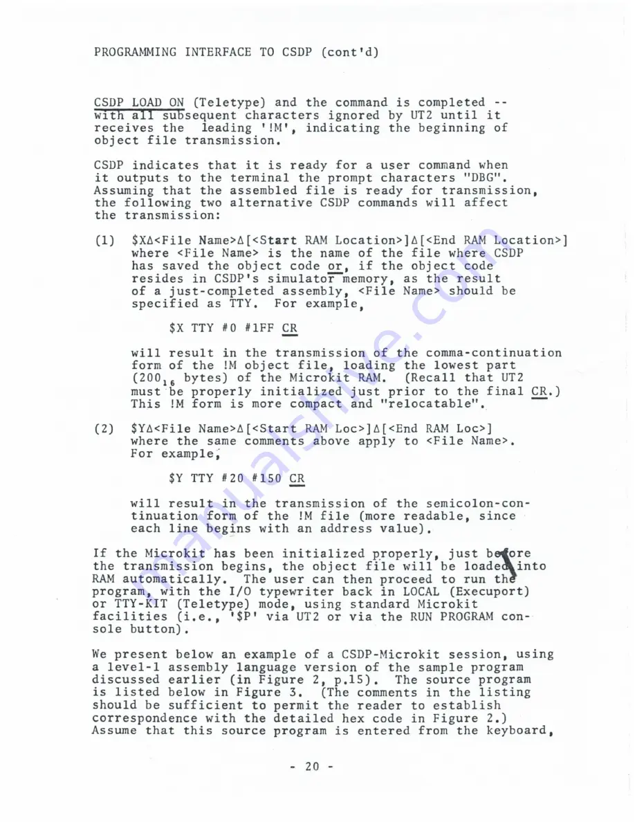 RCA COSMAC Operator'S Manual Download Page 26