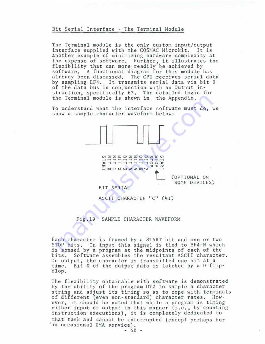 RCA COSMAC Operator'S Manual Download Page 66