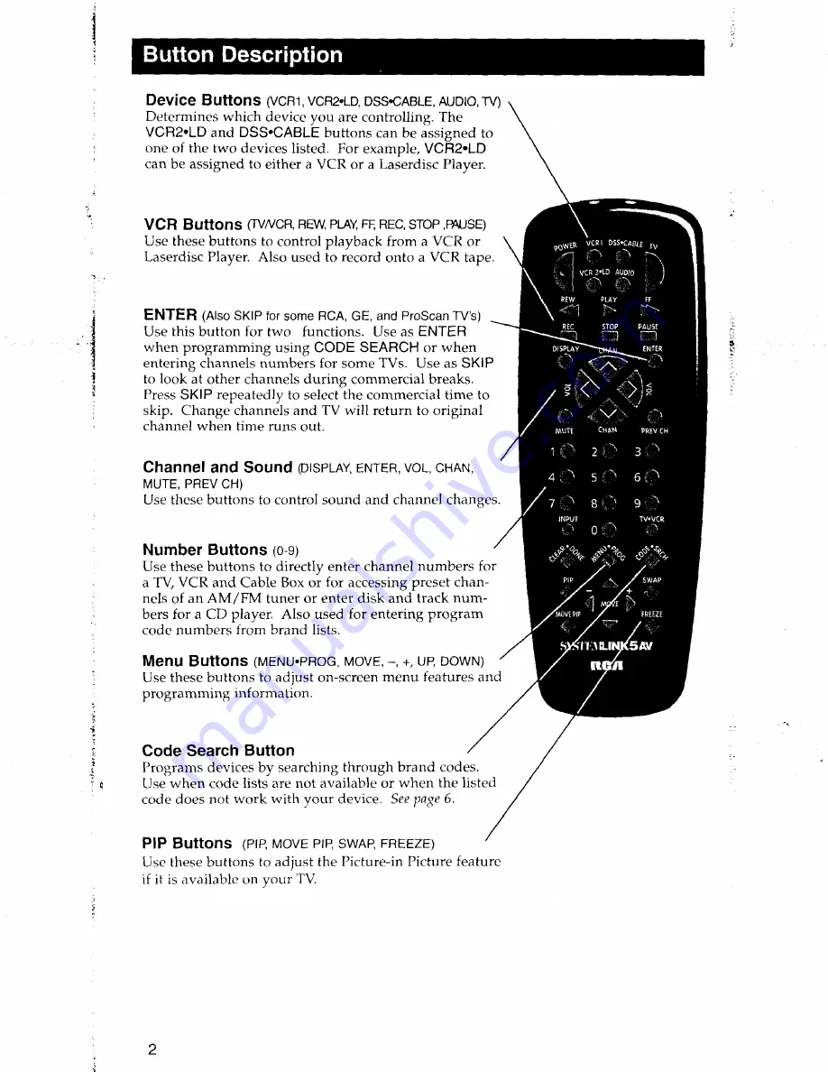 RCA CRCU500 User Manual Download Page 2