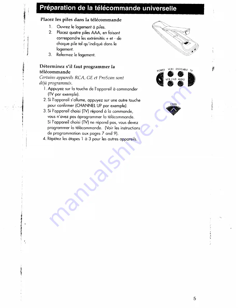 RCA CRCU500 User Manual Download Page 5