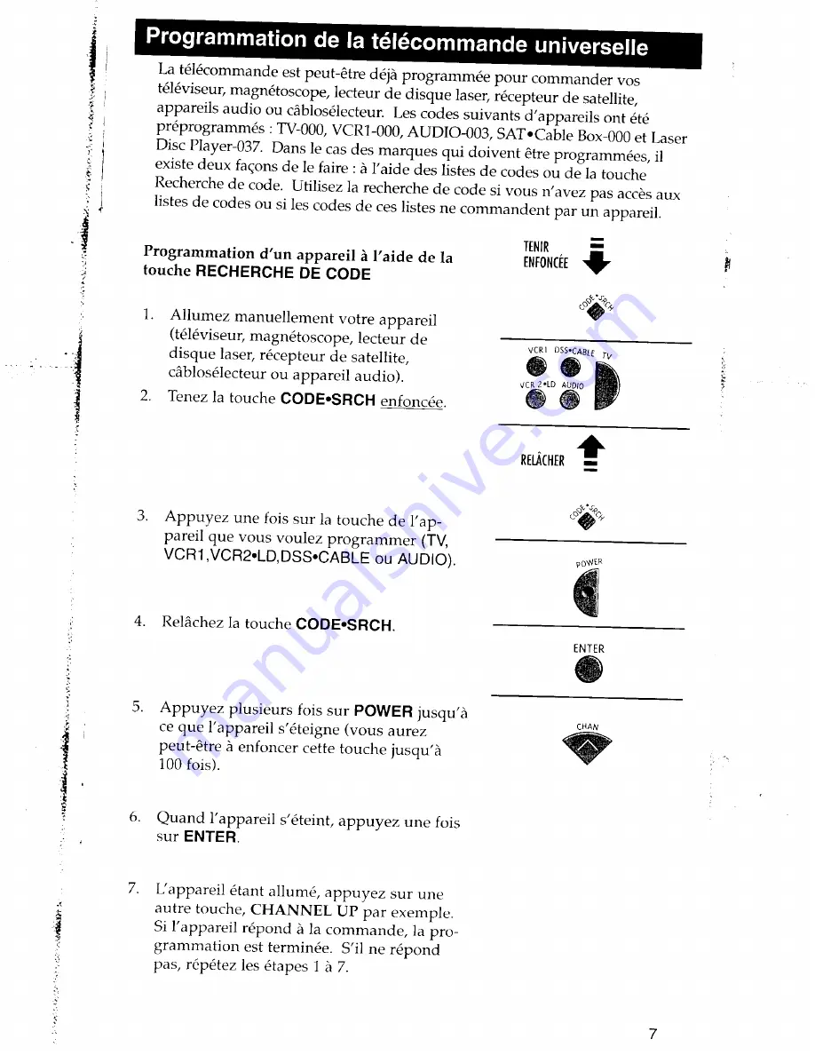 RCA CRCU500 User Manual Download Page 7