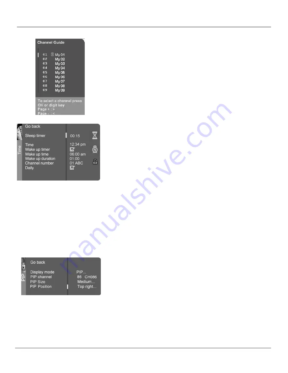 RCA D52W27D User Manual Download Page 48