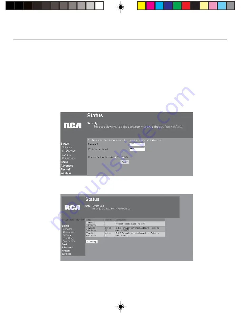 RCA DCW615 Manual Download Page 34