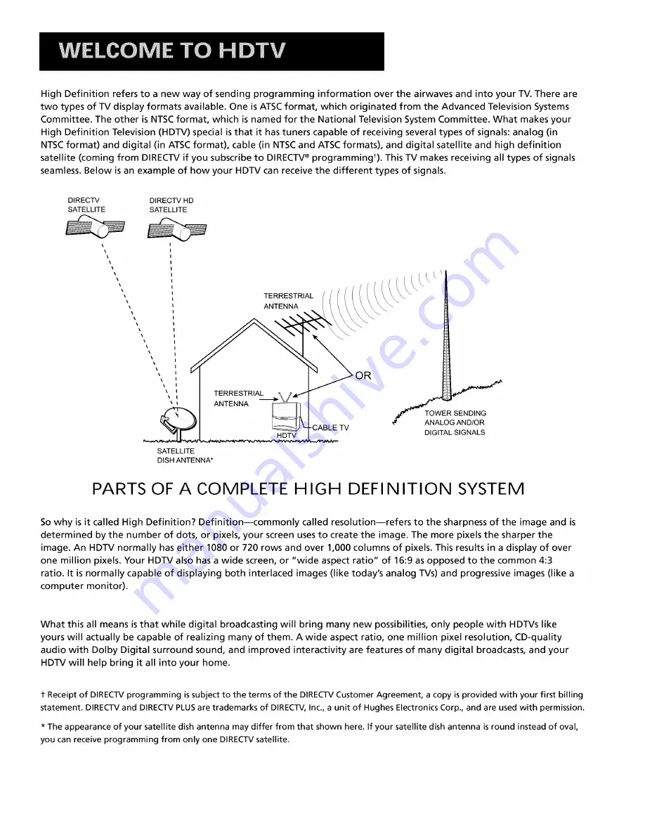 RCA DTV307 User Manual Download Page 6