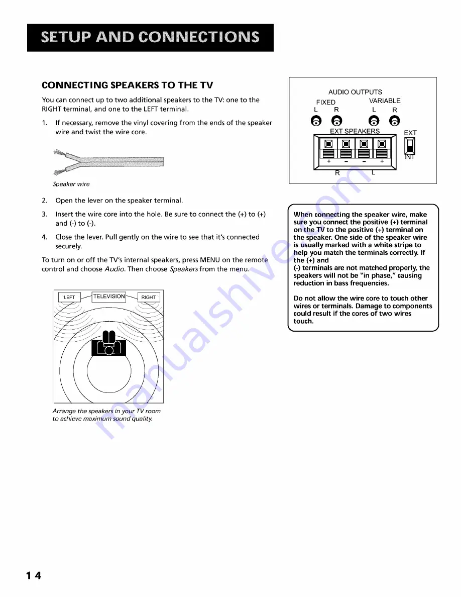 RCA DTV307 User Manual Download Page 16