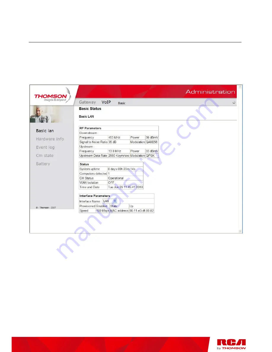 RCA DWG855 User Manual Download Page 63