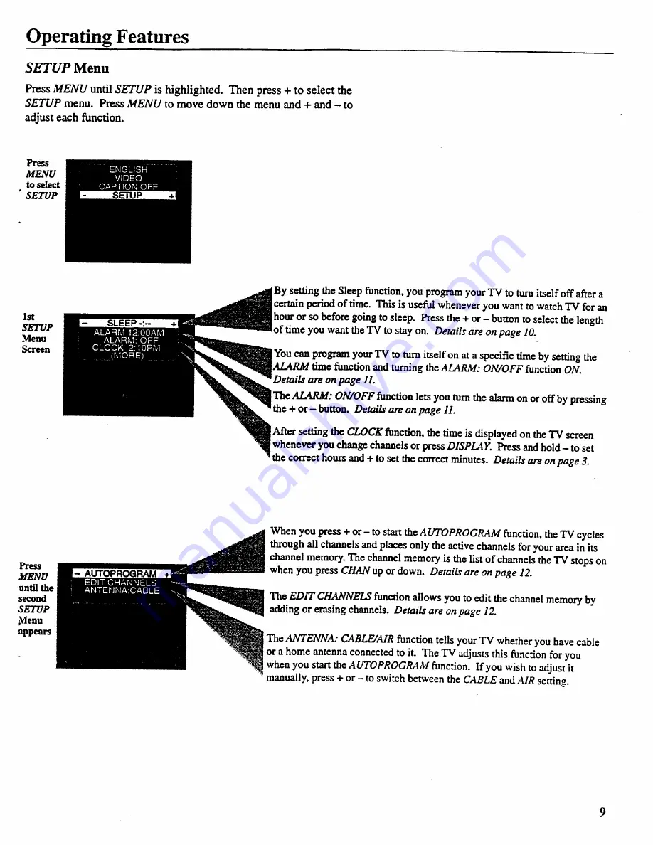 RCA E13205 User Manual Download Page 11