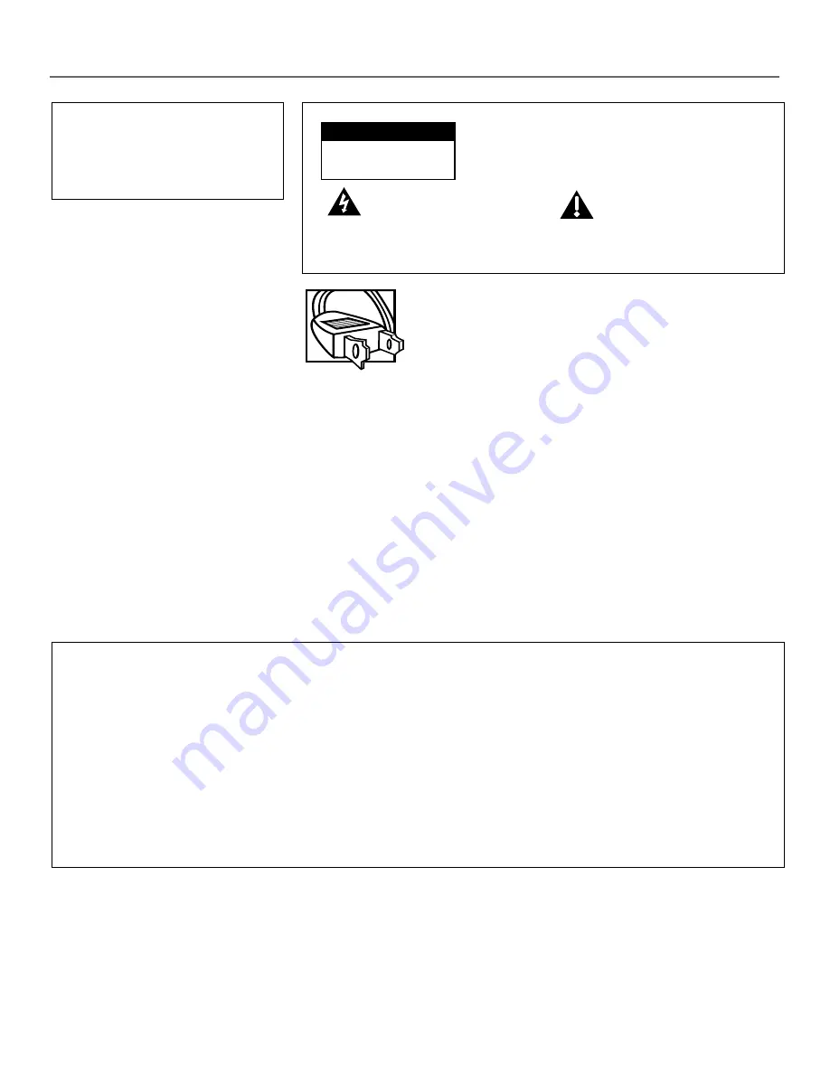 RCA F19422 User Manual Download Page 2