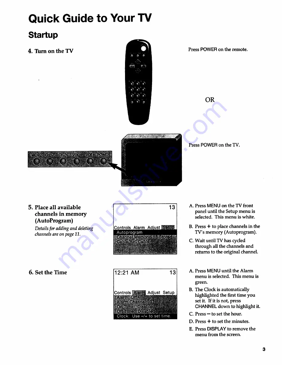 RCA F20251 Скачать руководство пользователя страница 5