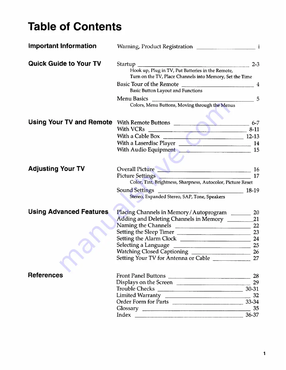 RCA F20632 User Manual Download Page 3