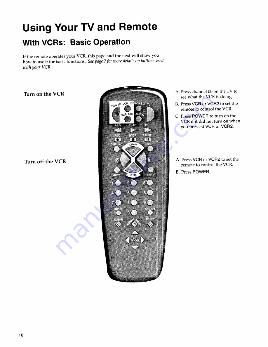 RCA F20632 User Manual Download Page 12