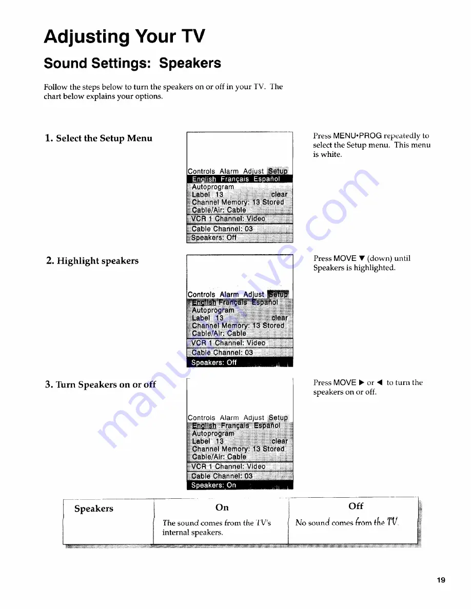 RCA F20632 User Manual Download Page 21