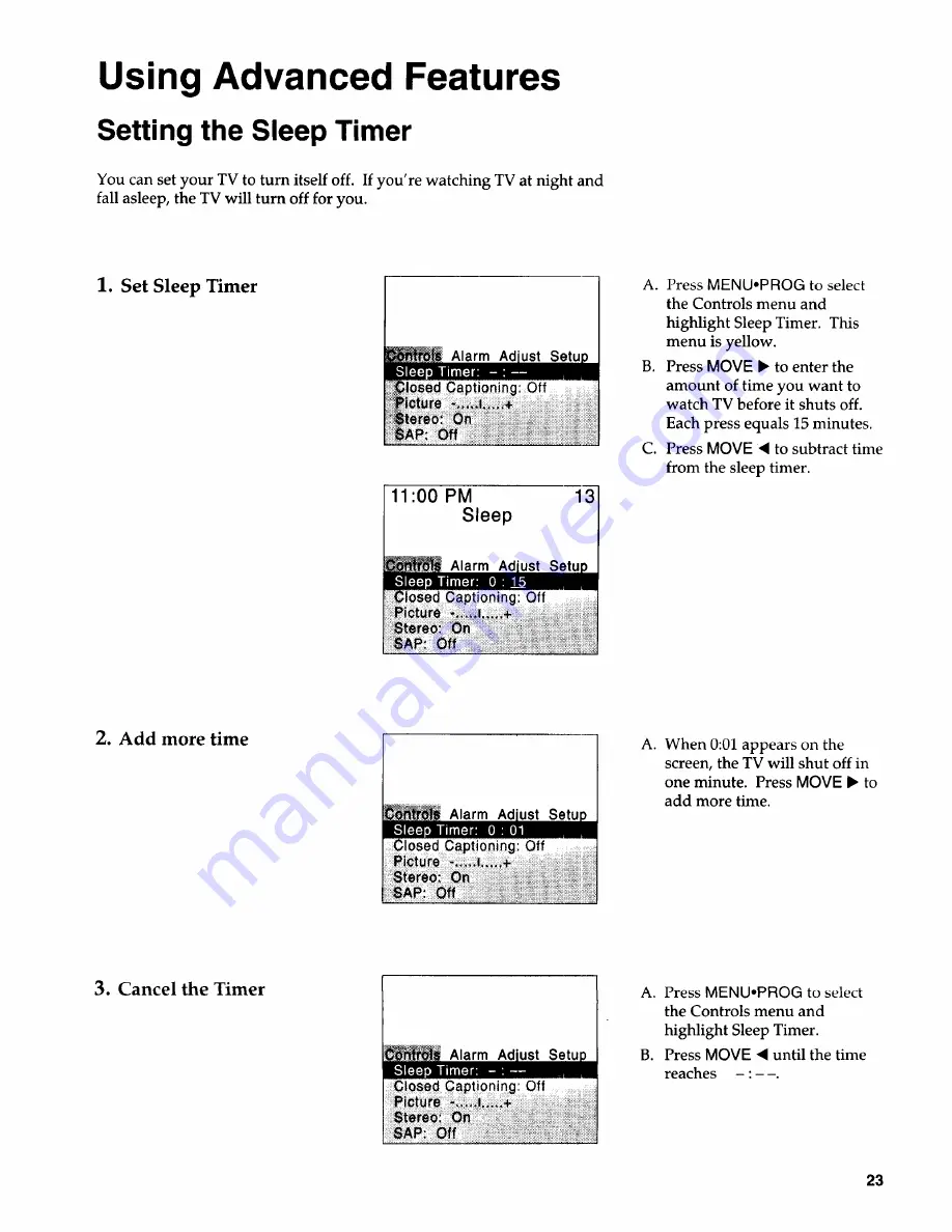 RCA F20632 User Manual Download Page 25