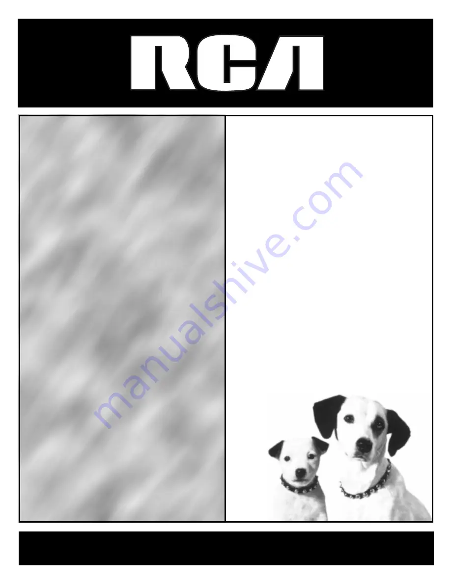 RCA F25261 User Manual Download Page 1