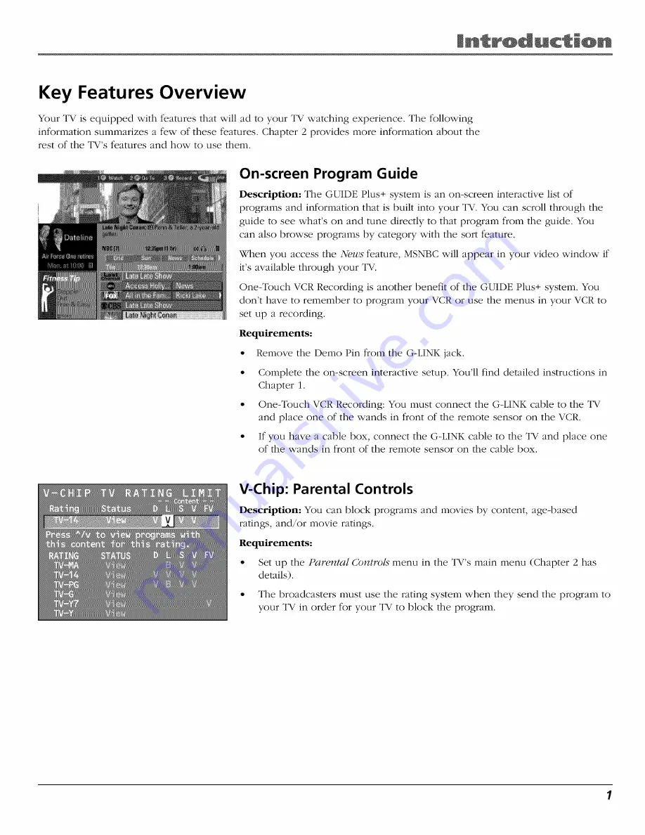 RCA F25424TX51AC5 User Manual Download Page 3