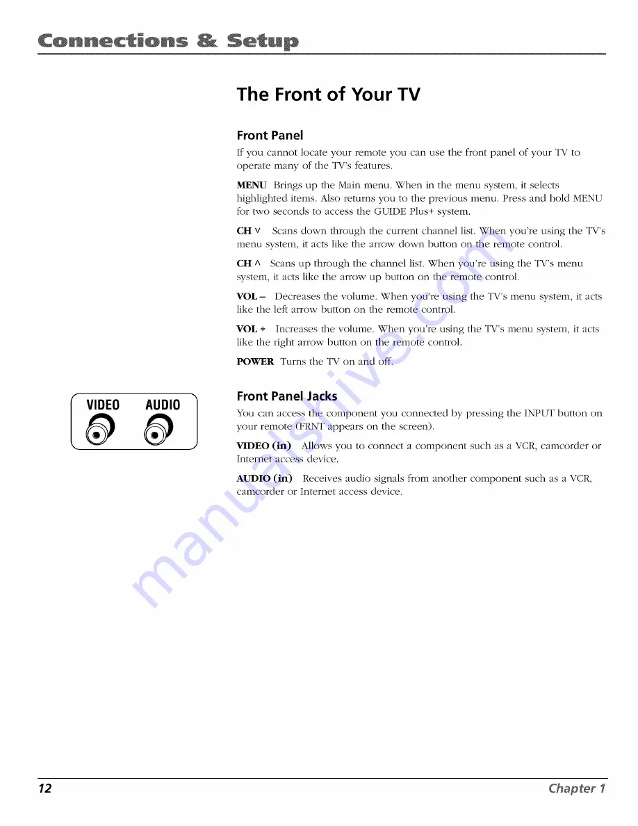 RCA F25424TX51AC5 User Manual Download Page 14