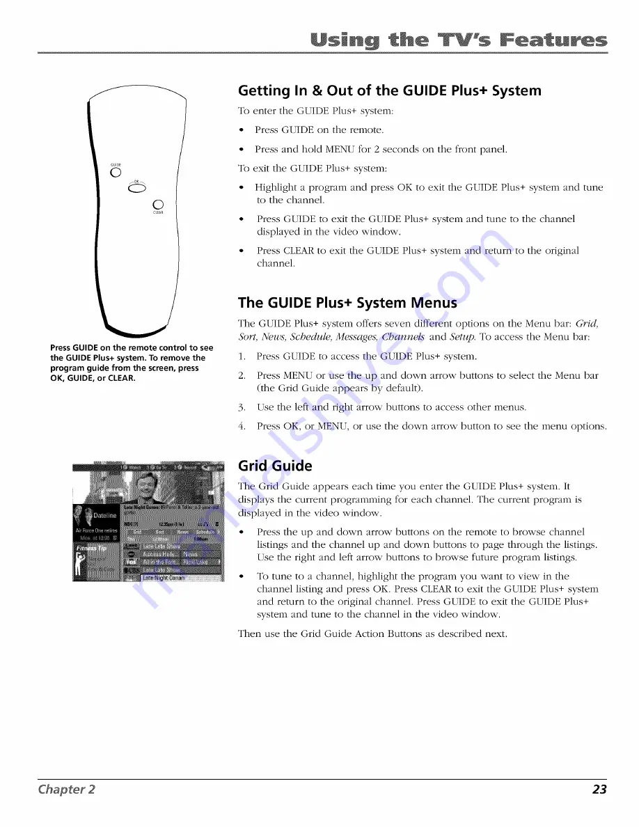 RCA F25424TX51AC5 User Manual Download Page 25