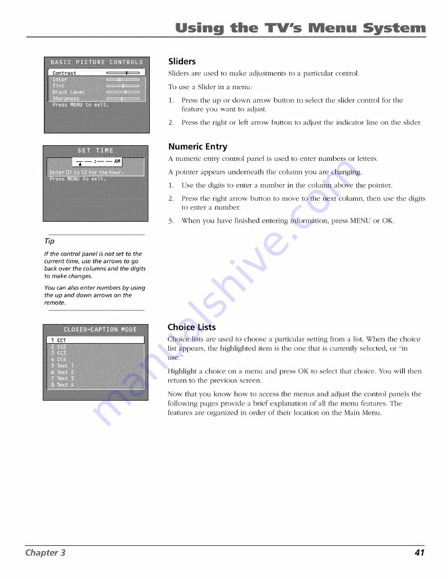 RCA F25424TX51AC5 User Manual Download Page 43