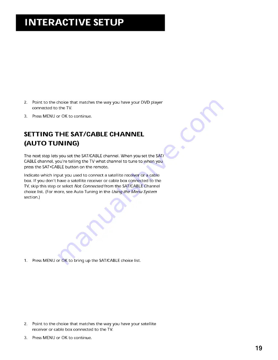 RCA F25625 User Manual Download Page 21