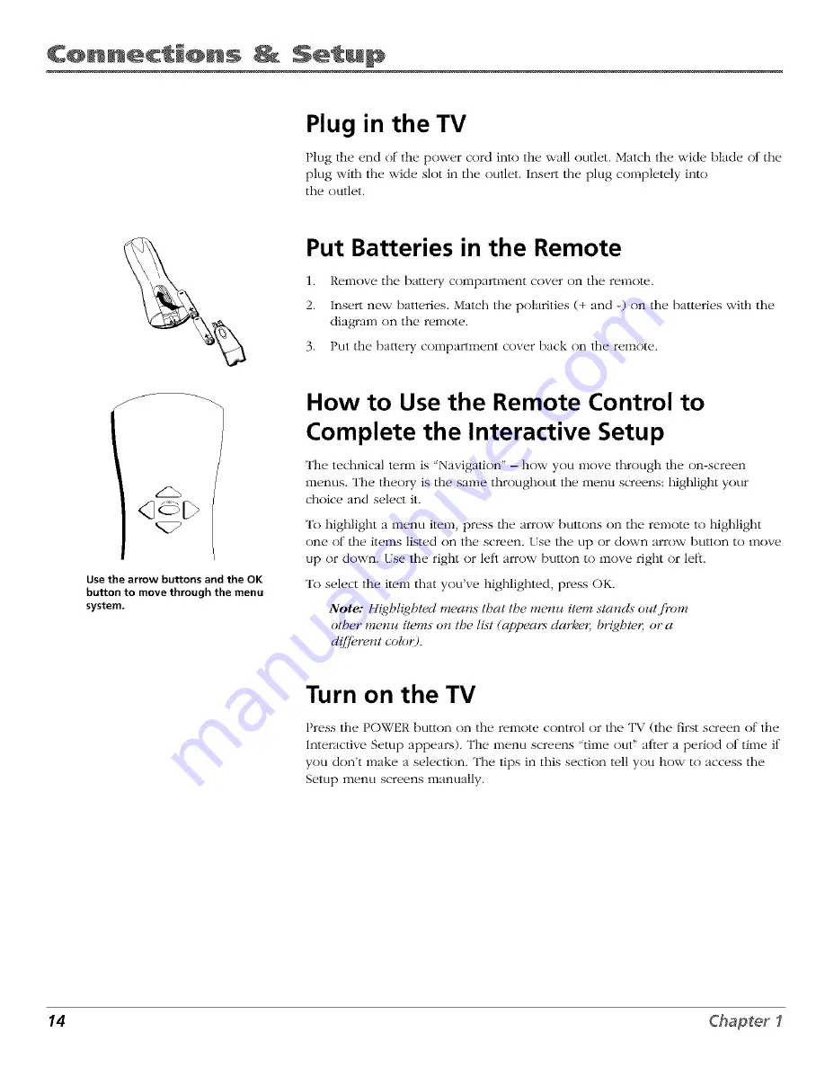 RCA F26432TX41AD4 User Manual Download Page 16