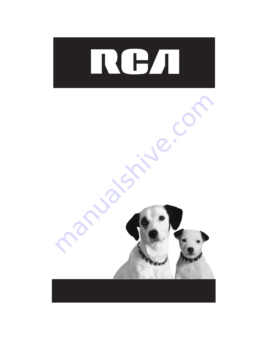 RCA F27550 User Manual Download Page 1