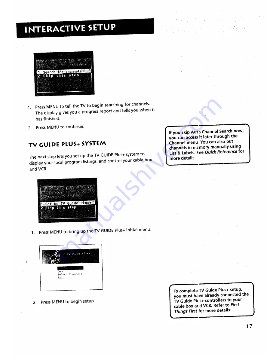 RCA F27679 Скачать руководство пользователя страница 19