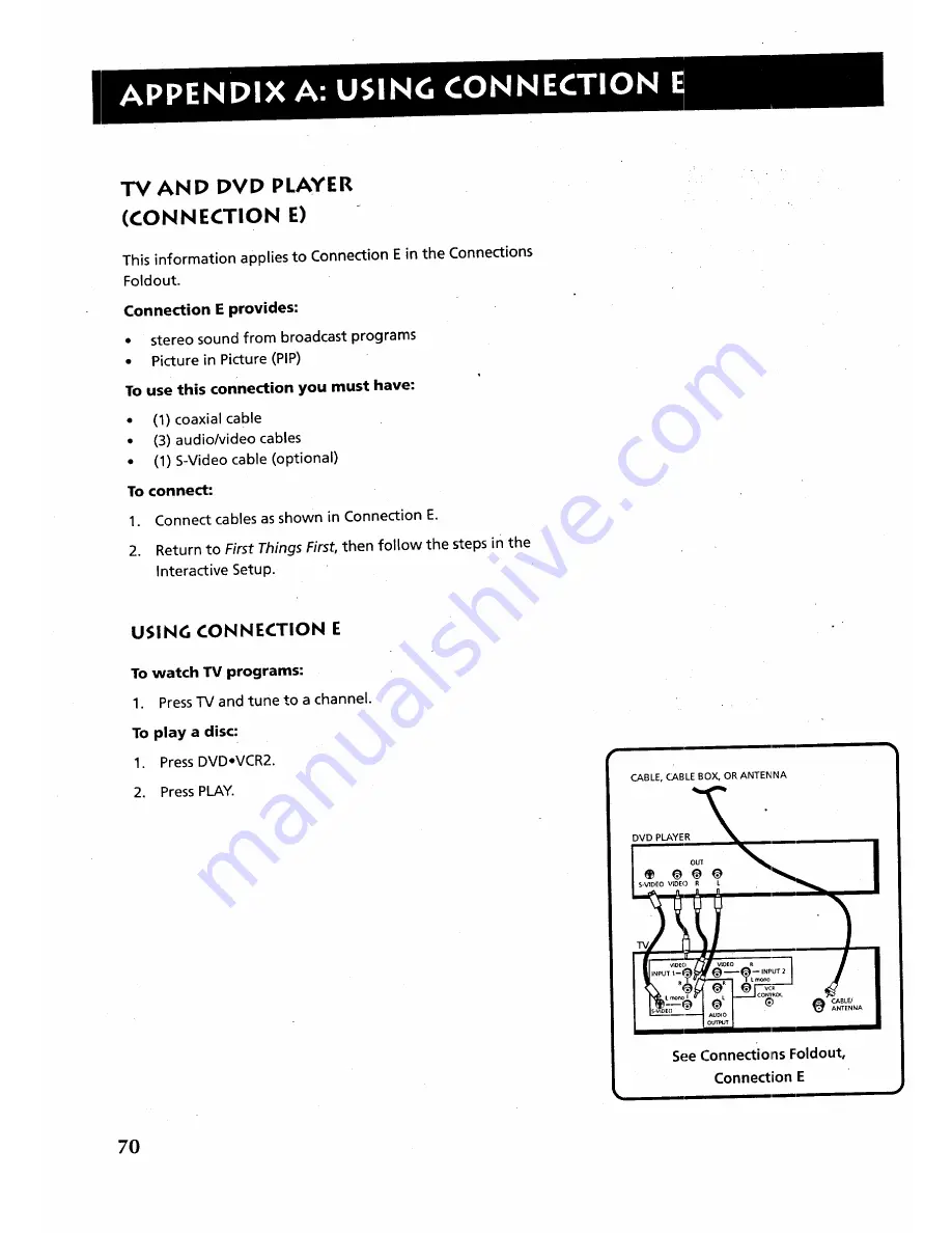 RCA F27679 Скачать руководство пользователя страница 72