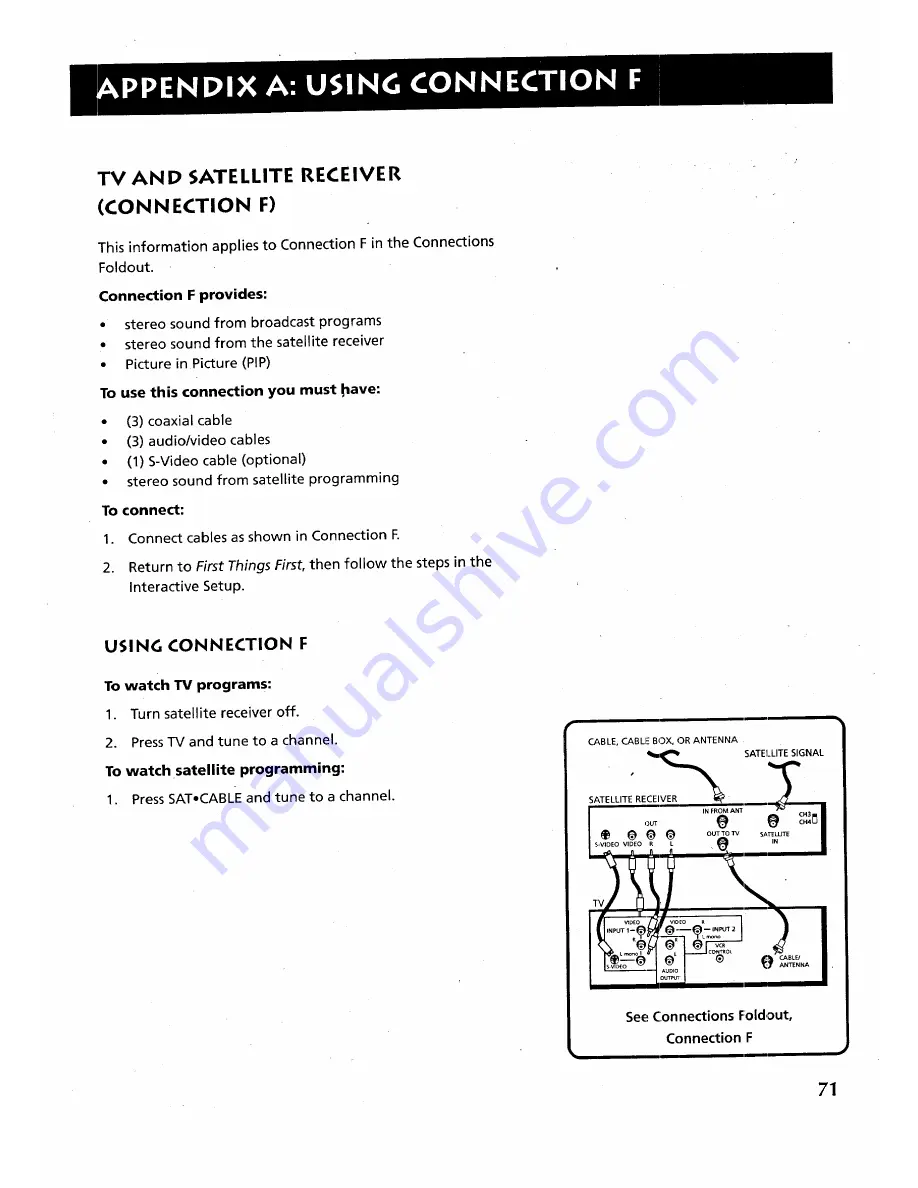 RCA F27679 User Manual Download Page 73