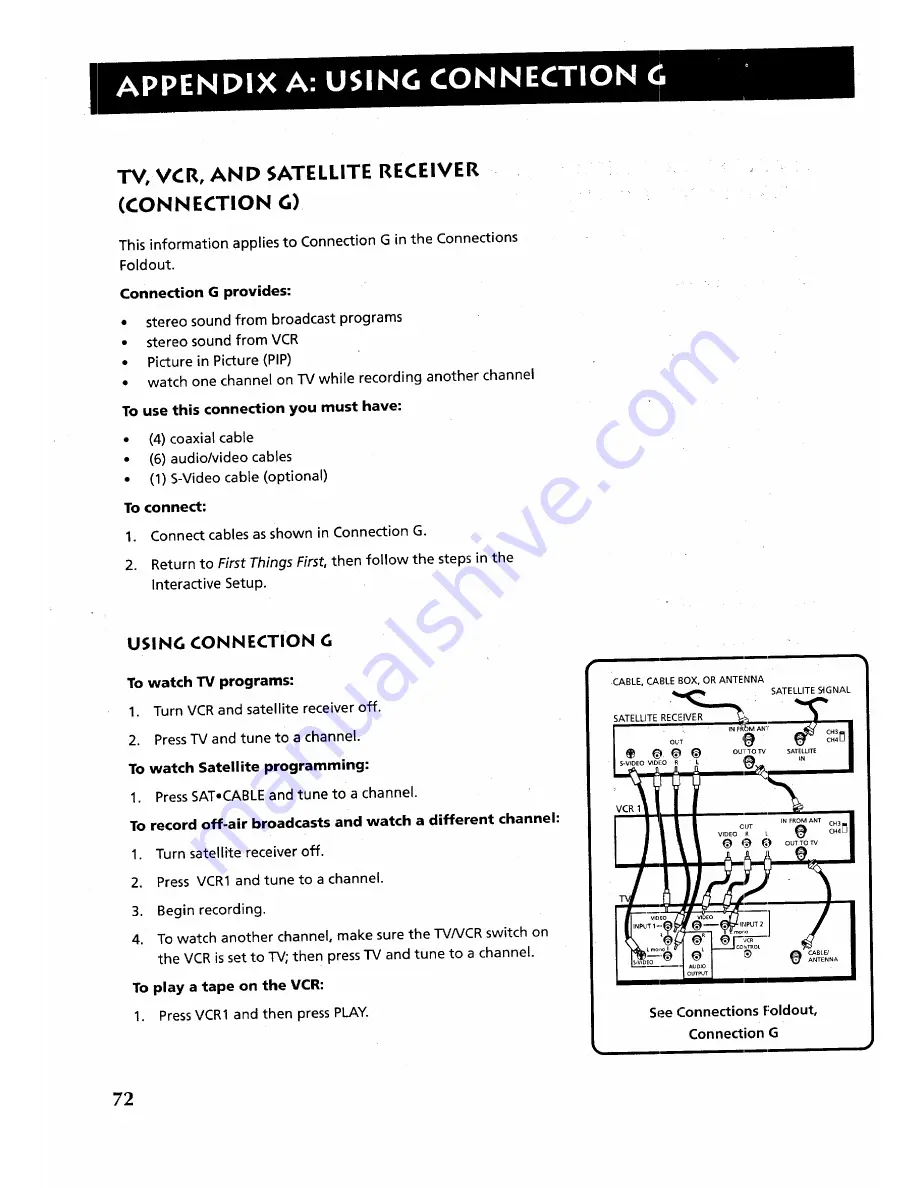 RCA F27679 Скачать руководство пользователя страница 74