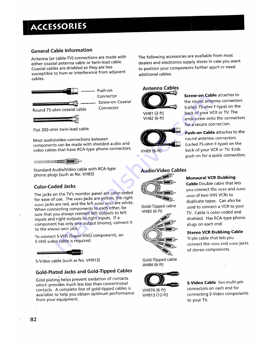 RCA F27679 User Manual Download Page 84