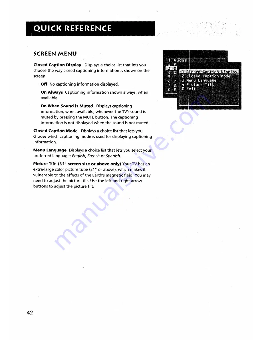 RCA F27681 User Manual Download Page 44