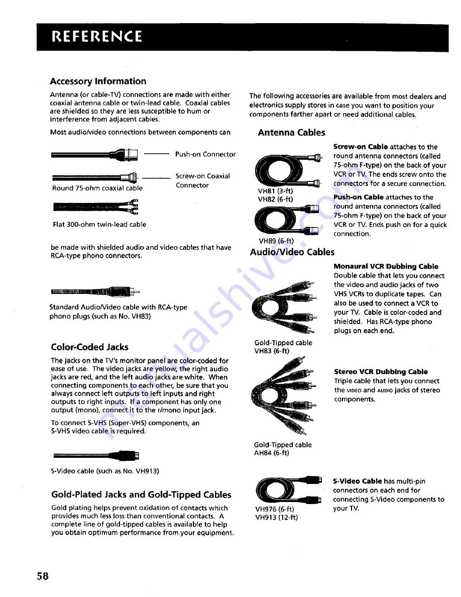 RCA F27685 User Manual Download Page 60