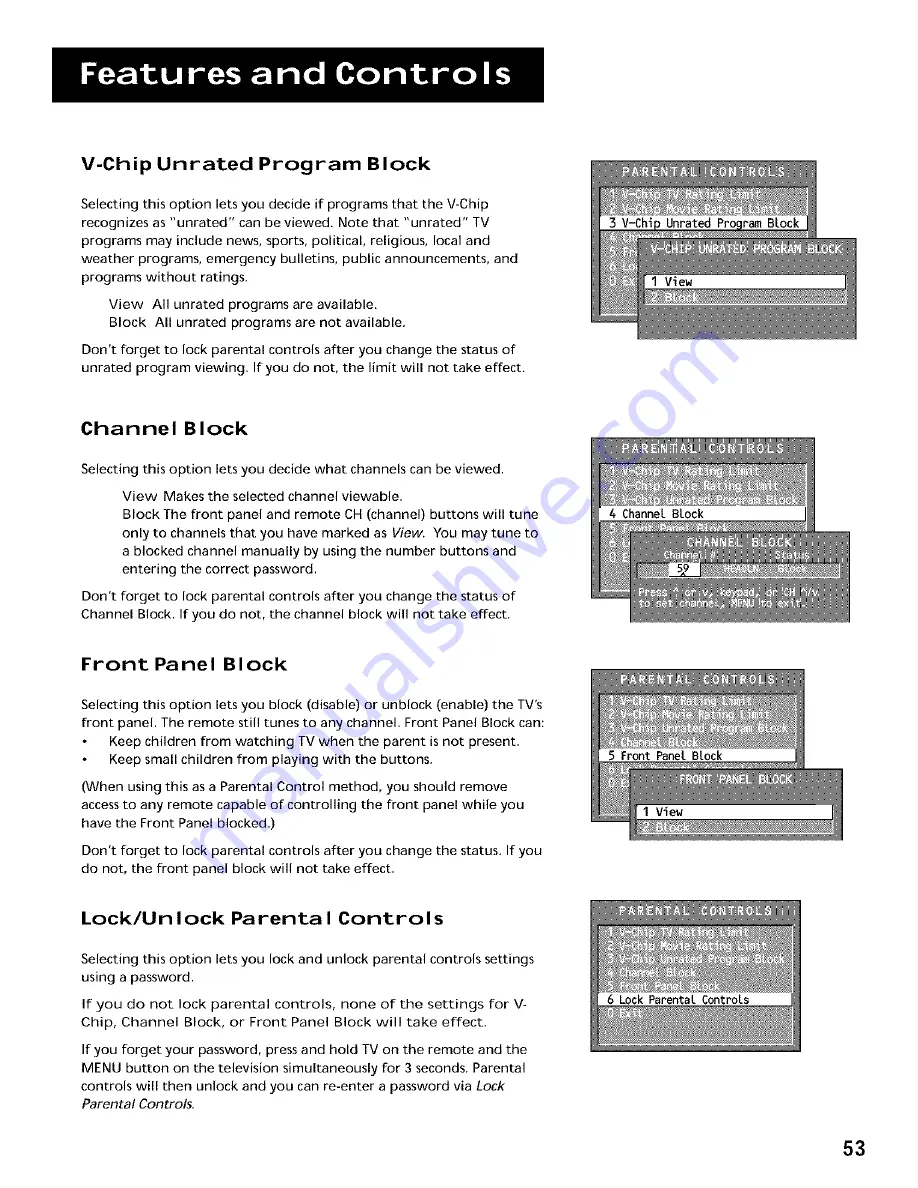 RCA F27685YX1AM User Manual Download Page 55