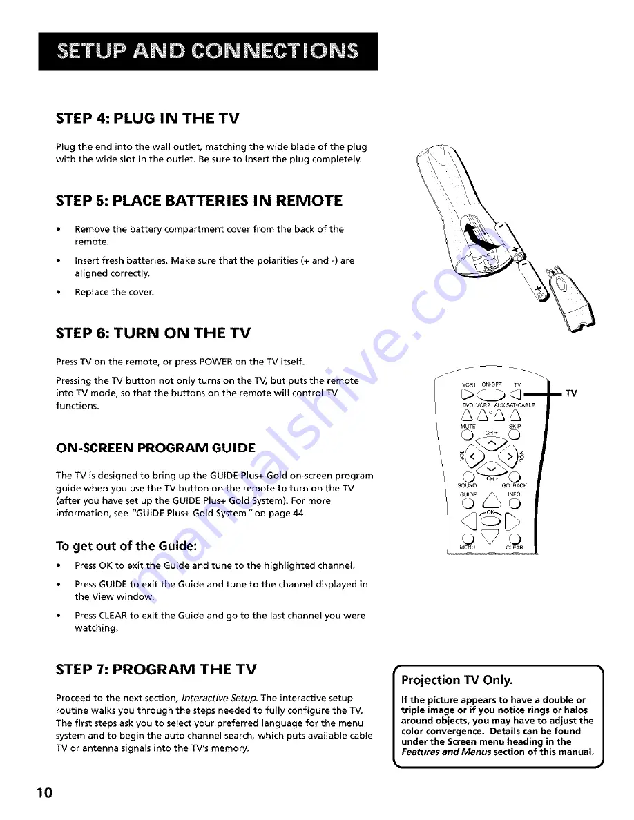 RCA F32689YX1CR User Manual Download Page 12