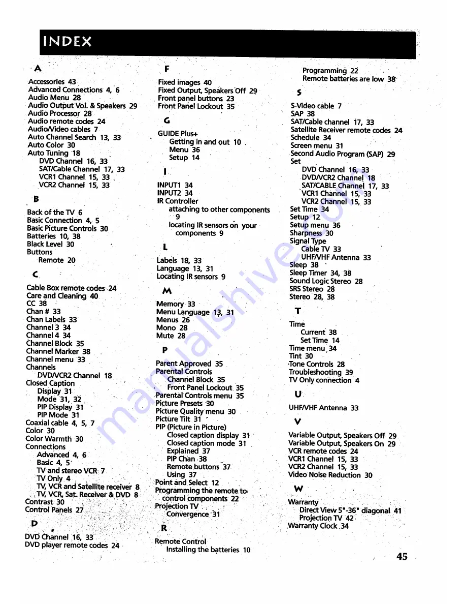 RCA F32695 User Manual Download Page 47