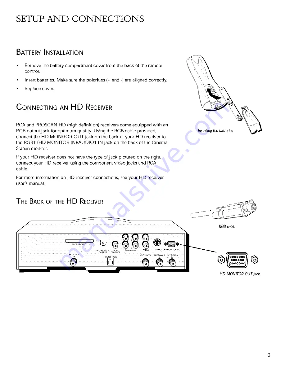 RCA FP4200 User Manual Download Page 10