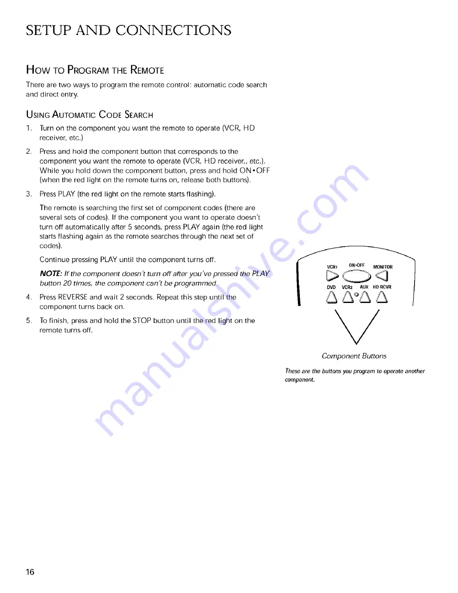 RCA FP4200 User Manual Download Page 17