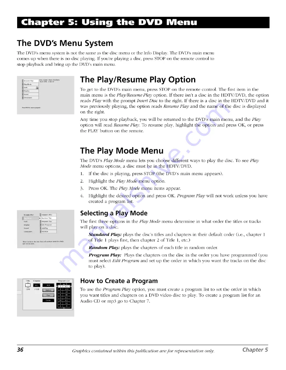 RCA HD52W69D User Manual Download Page 38