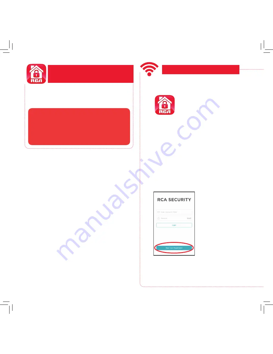 RCA HSFLC1WHA Quick Start Manual Download Page 6