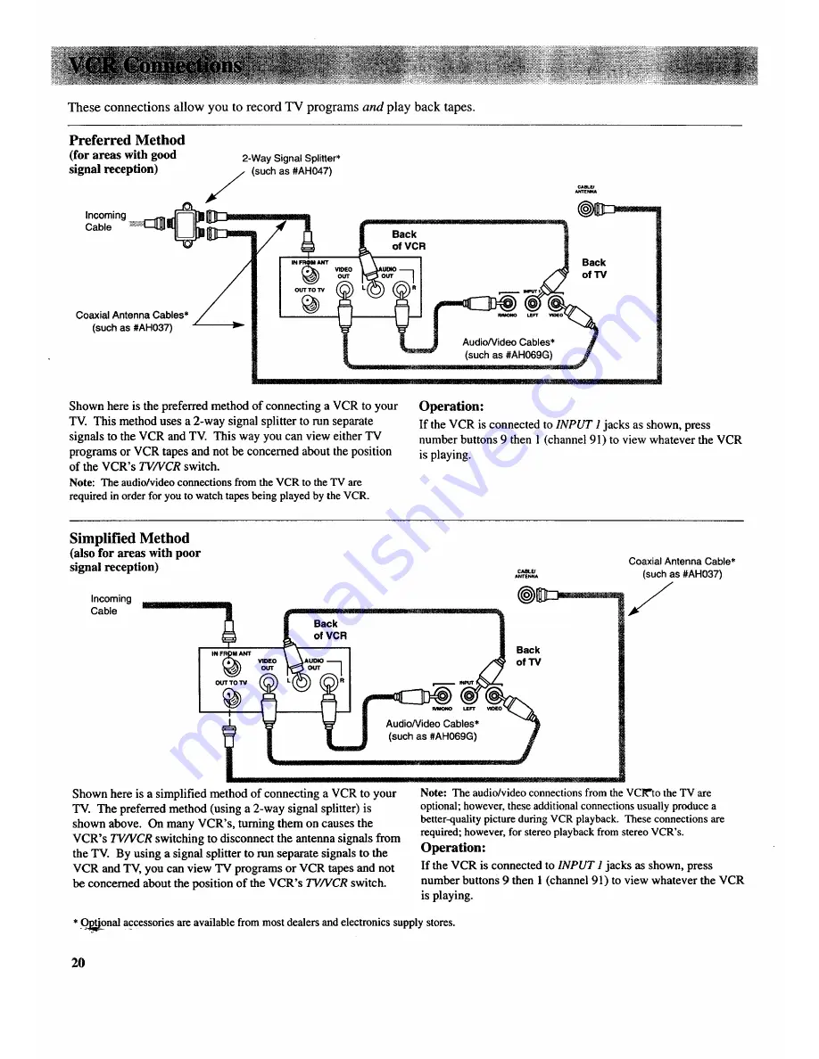 RCA IB-F20551WN Owner'S Manual Download Page 22