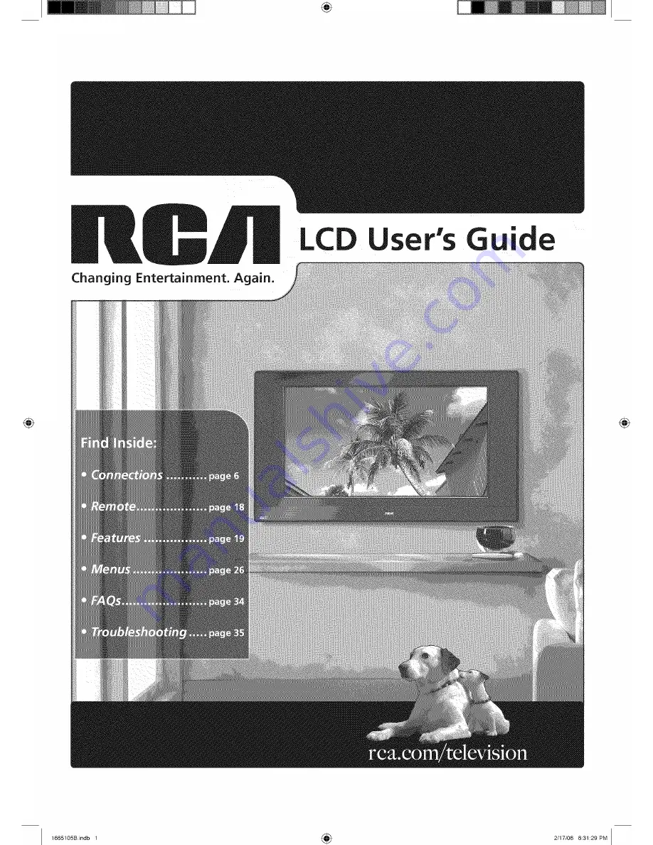 RCA L26WD12YX1 User Manual Download Page 1