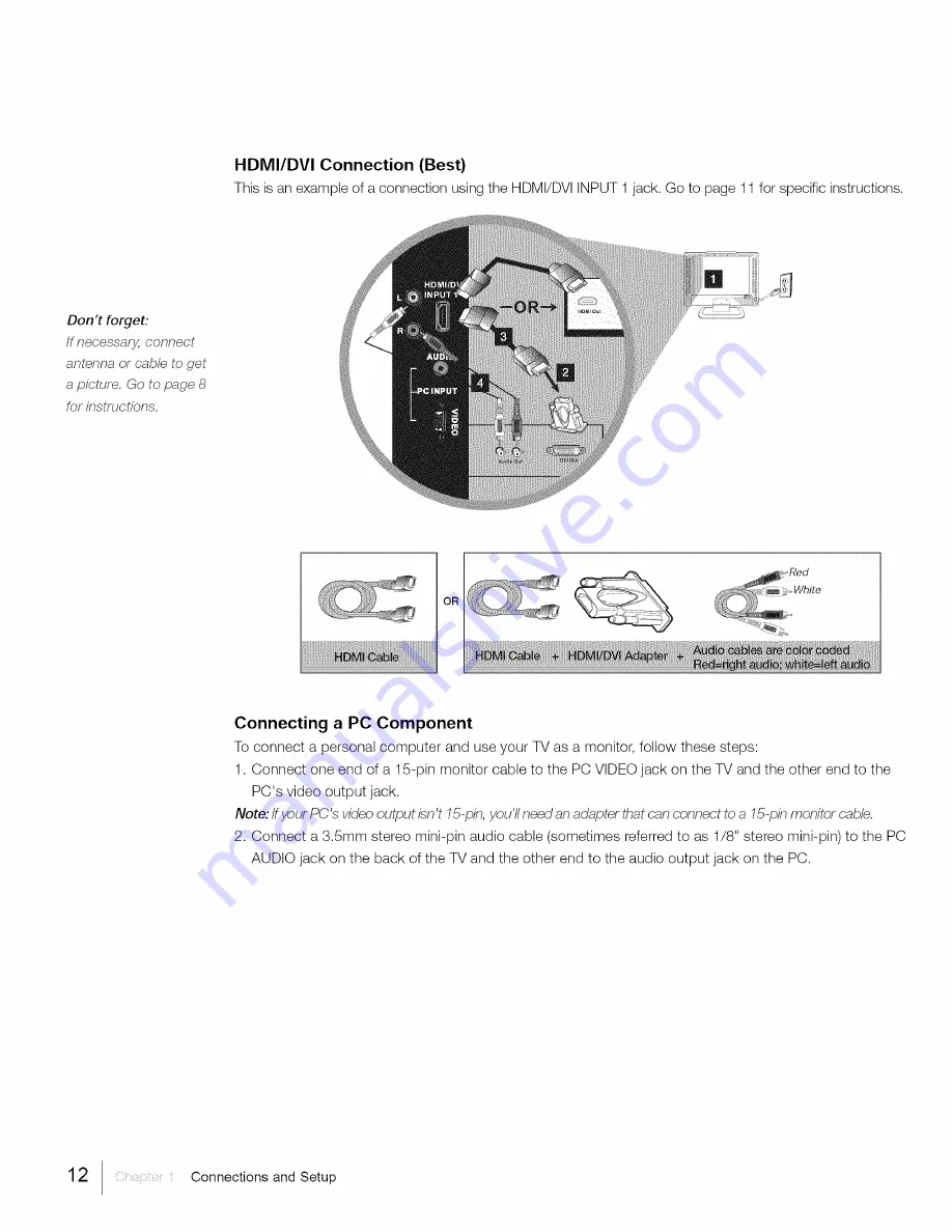 RCA L32HD31R Скачать руководство пользователя страница 12