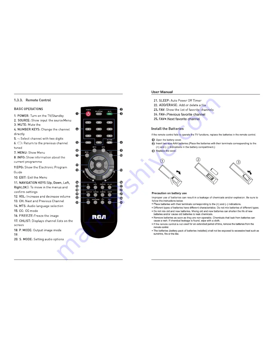 RCA LED1526A2 Скачать руководство пользователя страница 7