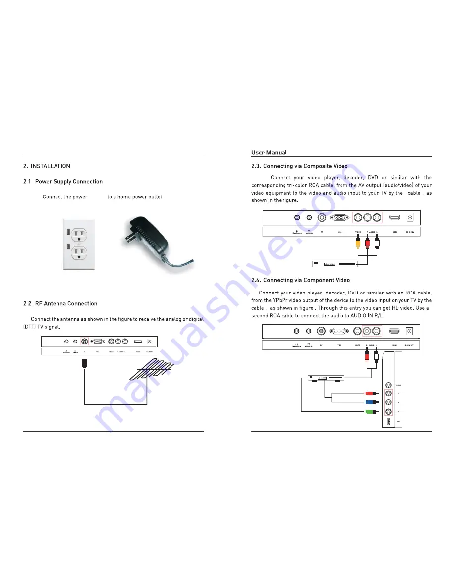 RCA LED1526A2 Скачать руководство пользователя страница 8