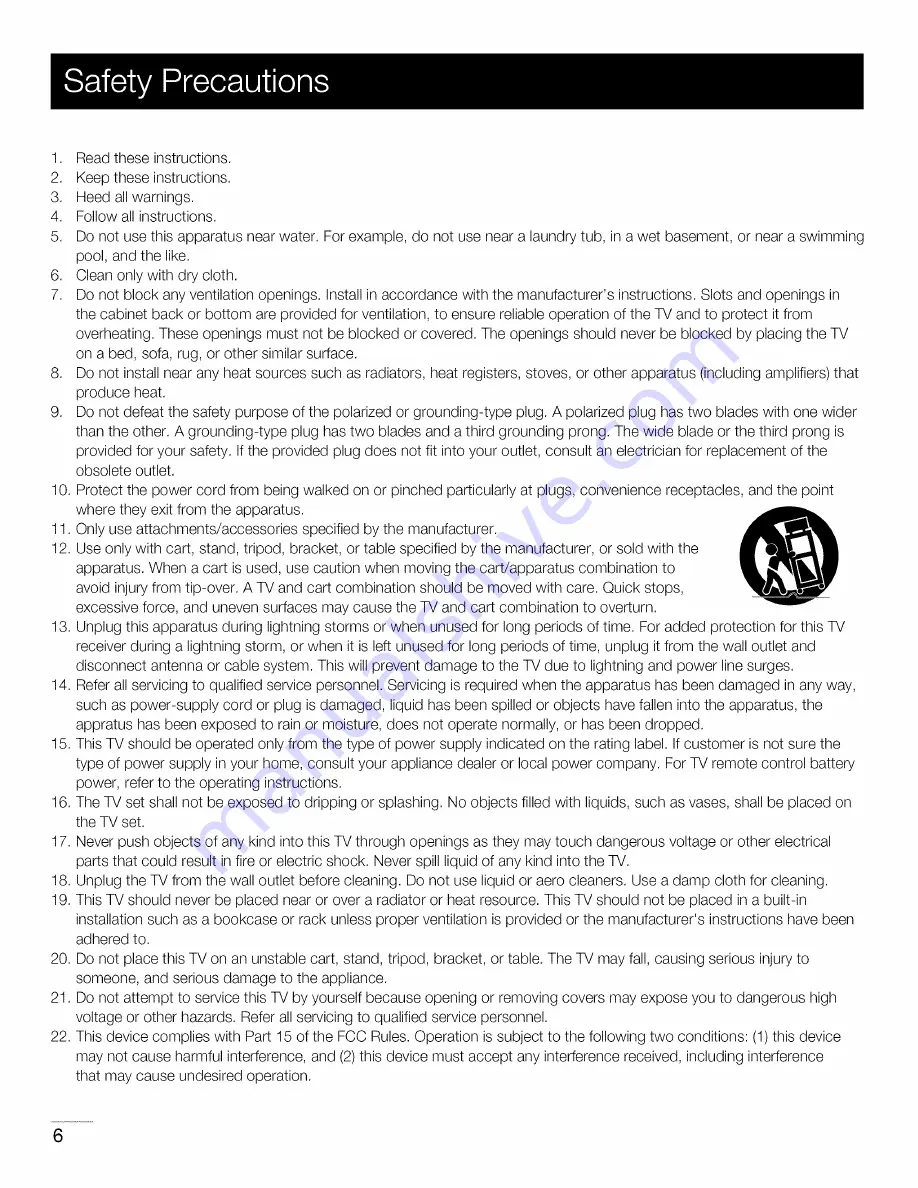 RCA LED32B30RQD User Manual Download Page 7