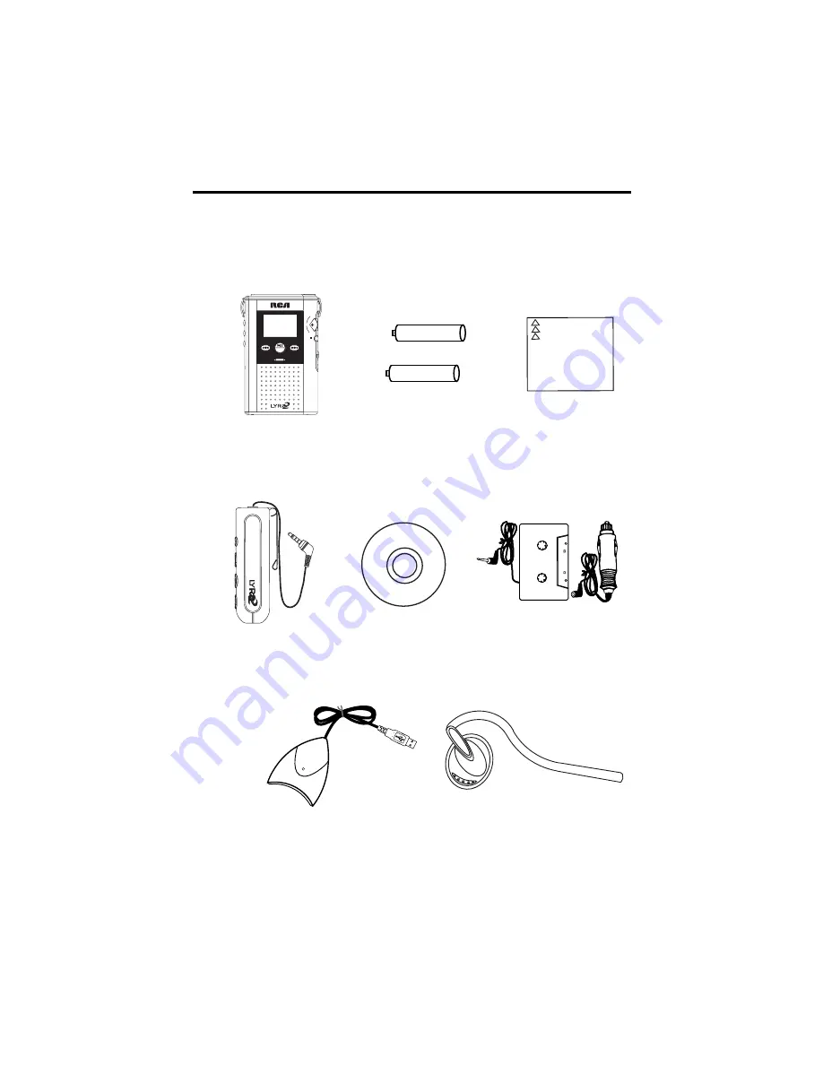 RCA Lyra2 RD2211 Скачать руководство пользователя страница 7