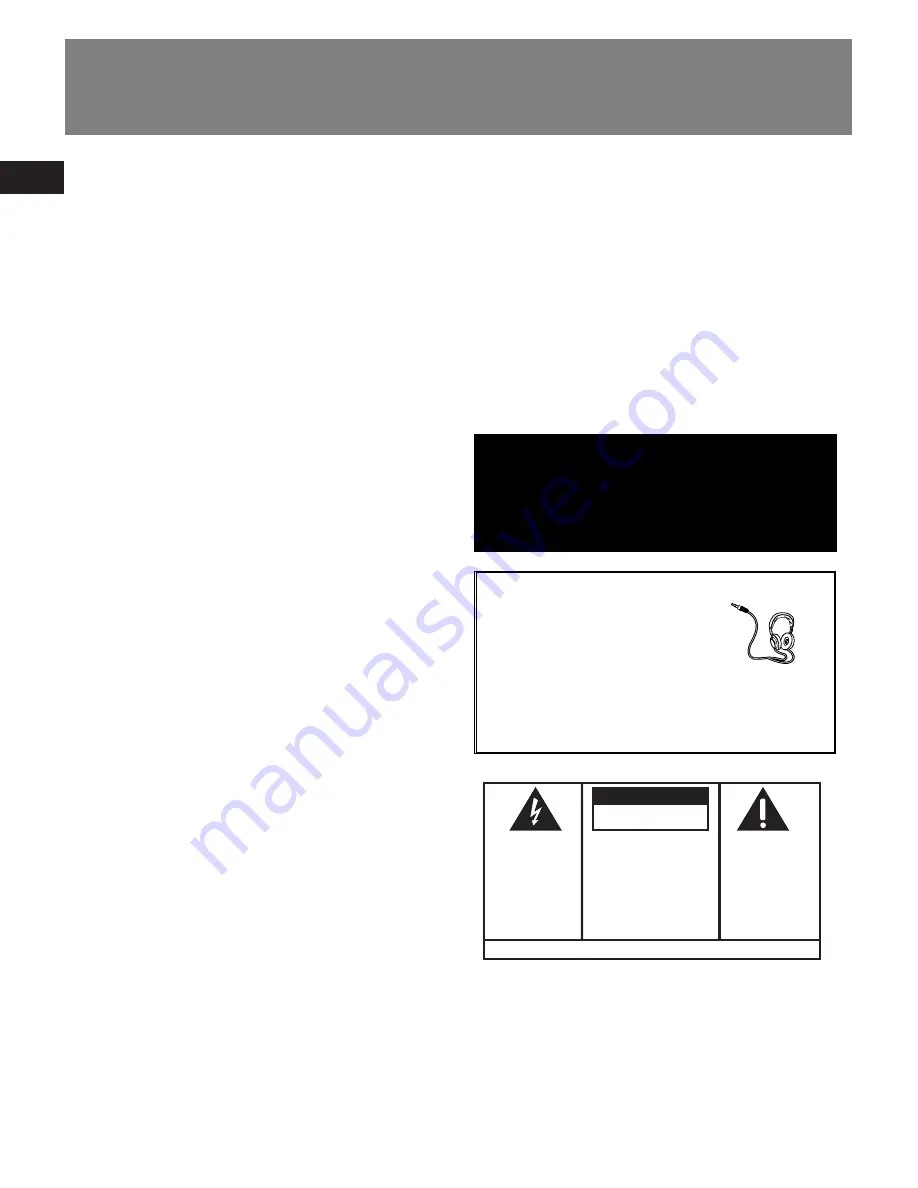 RCA M2001G User Manual Download Page 2