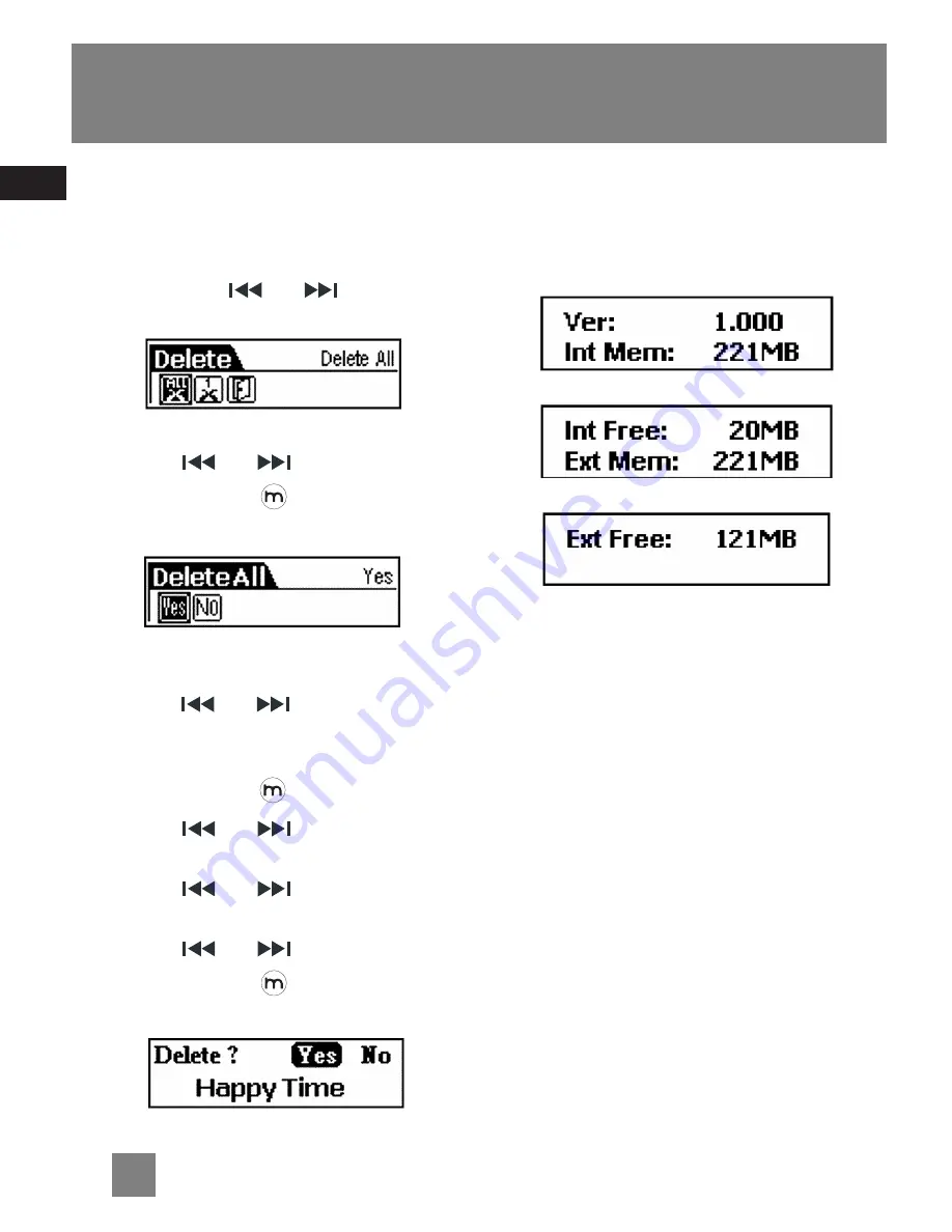 RCA M2001G User Manual Download Page 22