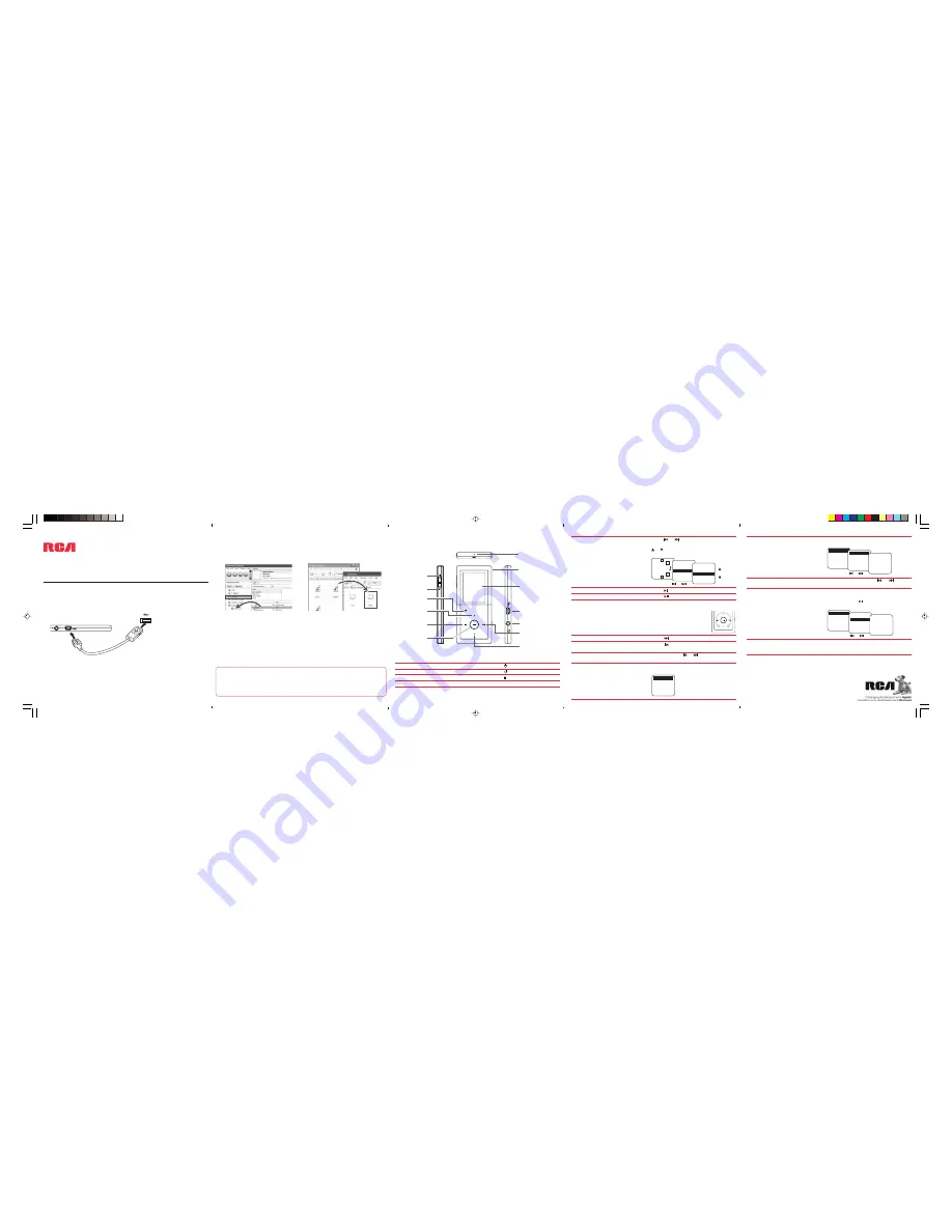 RCA M51 series Quick Start Manual Download Page 1